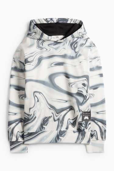 Children Boys - Gaming - hoodie - patterned - cremewhite