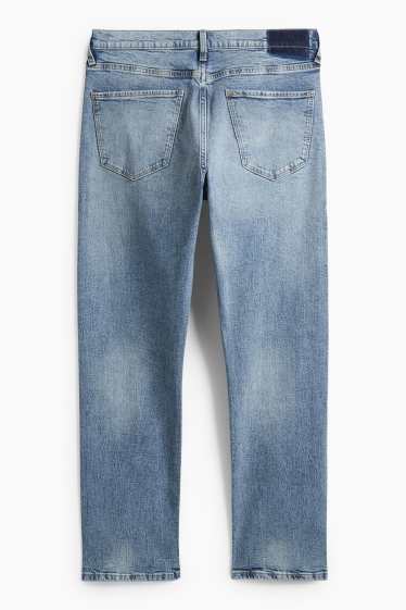 Home - Straight Jeans - texà blau