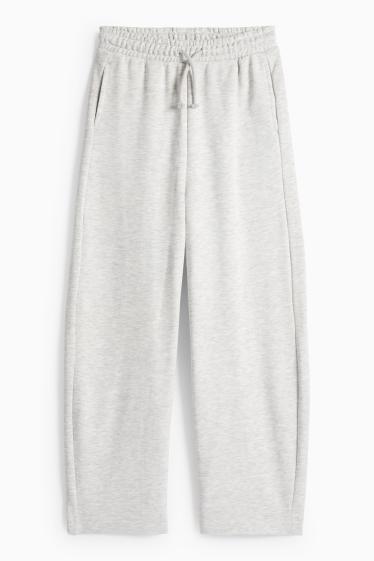 Nena - Pantalons de xandall - gris clar jaspiat