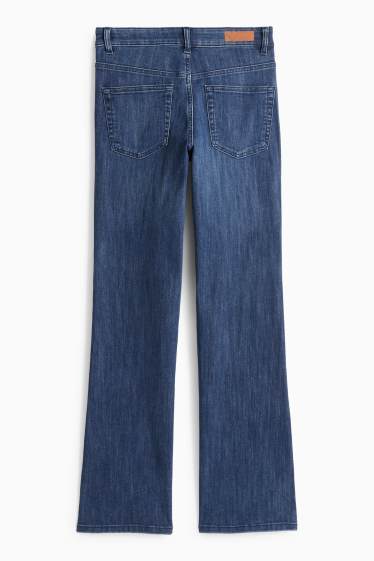 Dámské - Flared jeans - mid waist - džíny - modré