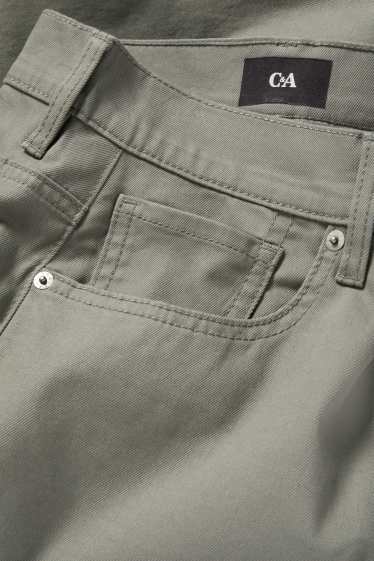 Hommes - Pantalon - regular fit - vert