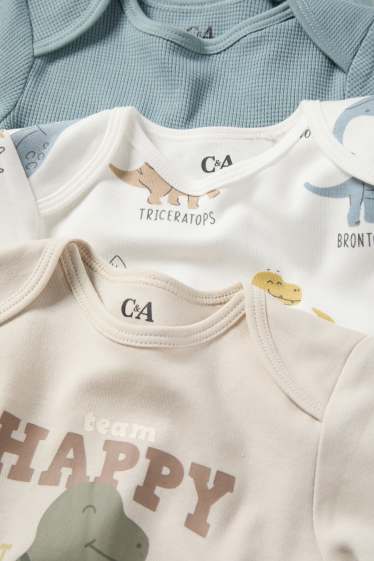 Miminka - chlapci - Body pro miminka - krémové barvy