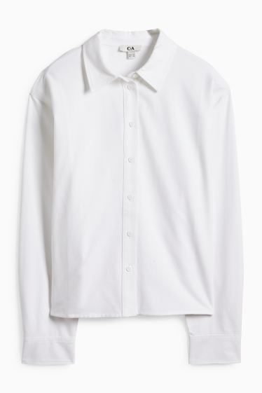Women - Blouse - white