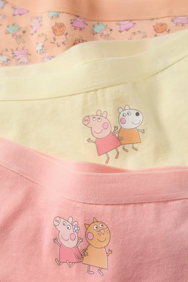 Nena - Paquet de 3 - Peppa Pig - bòxers - groc clar