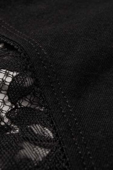 Women - Multipack of 3 - knickers - black