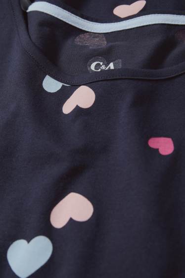 Dames - Bigshirt - donkerblauw