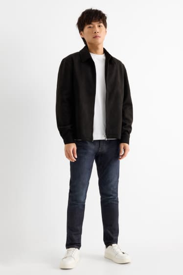 Hommes - Slim tapered jean - jean bleu foncé