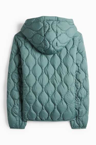 Dámské - Bunda - petrolejová