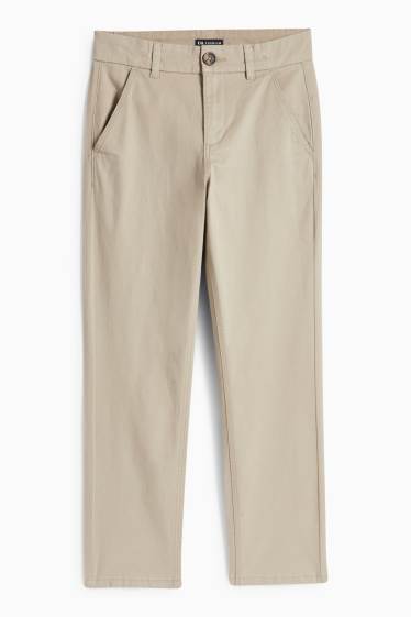 Children Boys - Trousers - taupe