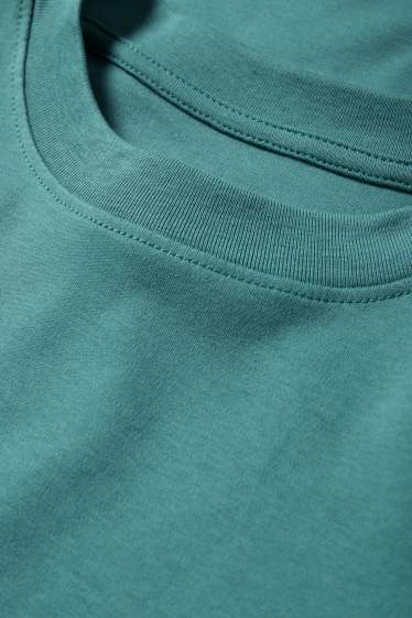 Femmes - T-shirt - slim fit - vert