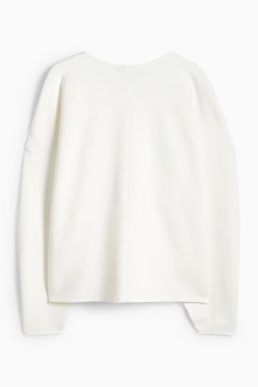 Dámské - Mikina - bílá