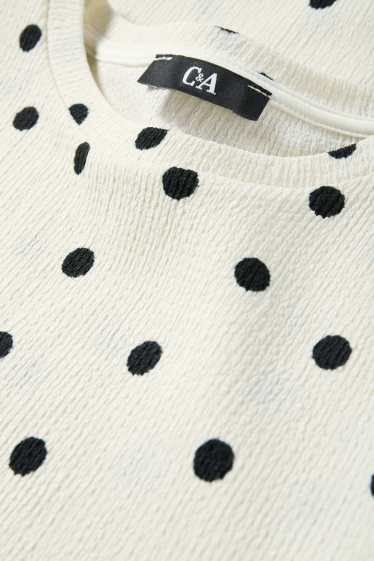 Femei - Tricou - alb-crem