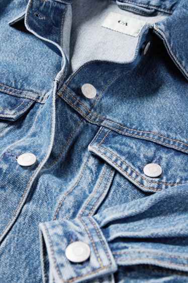 Women - Denim jacket - blue denim