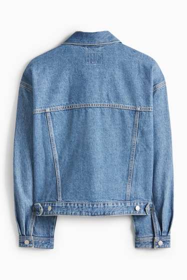 Women - Denim jacket - blue denim