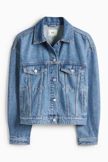 Women - Denim jacket - blue denim