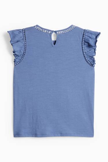 Bambine - Maglia a maniche corte - blu scuro