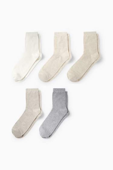 Femmes - Chaussettes - beige clair