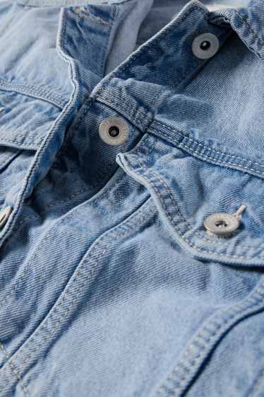 Enfants filles - Veste en jean - jean bleu clair