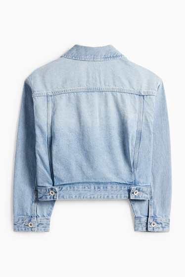 Enfants filles - Veste en jean - jean bleu clair