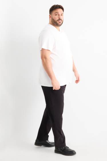 Herren - Chino - Regular Fit - schwarz