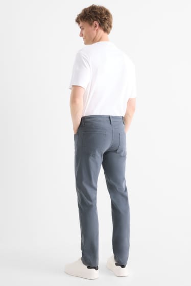 Hommes - Pantalon - slim fit - LYCRA® - jean gris clair