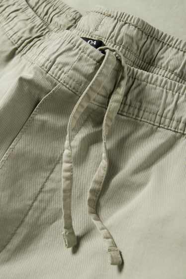 Hommes - Chino - relaxed fit - vert clair