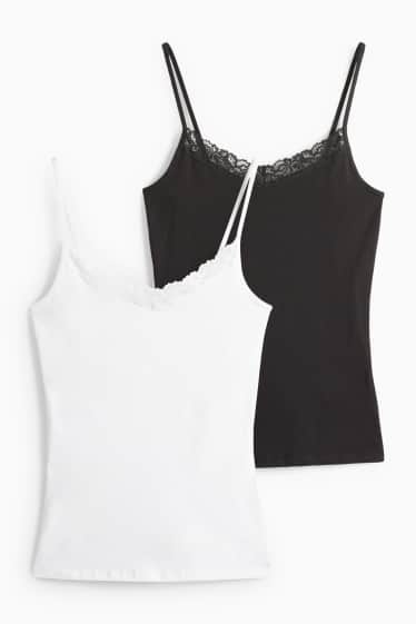 Femmes - Chemise - noir / blanc