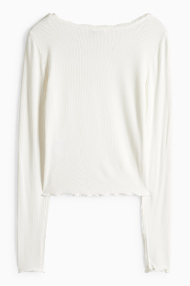 Dámské - Tričko - bílá