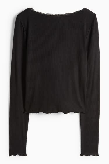 Dámské - Tričko - černá