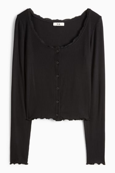 Dámské - Tričko - černá