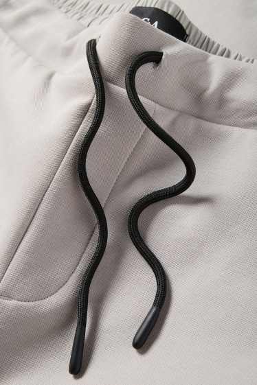 Men - Joggers - light beige