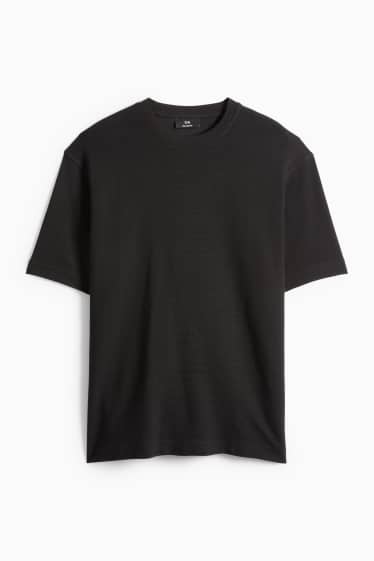 Pánské - Tričko - černá