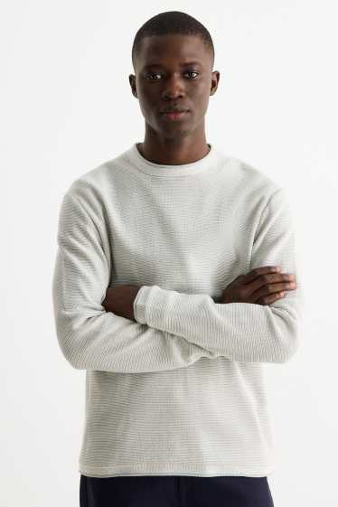 Hommes - Pull - vert menthe