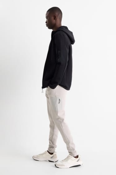 Men - Joggers - light beige