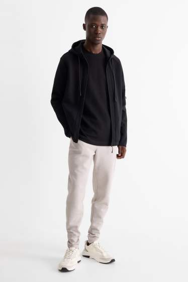 Men - Joggers - light beige