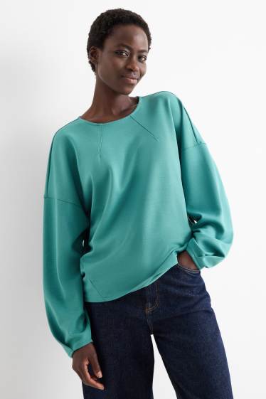 Damen - Sweatshirt - grün