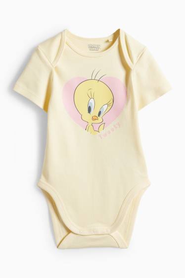 Bébés filles - Titi - body bébé - jaune clair