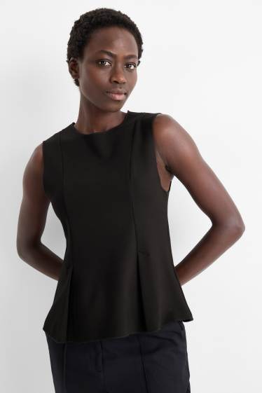 Damen - Top - schwarz