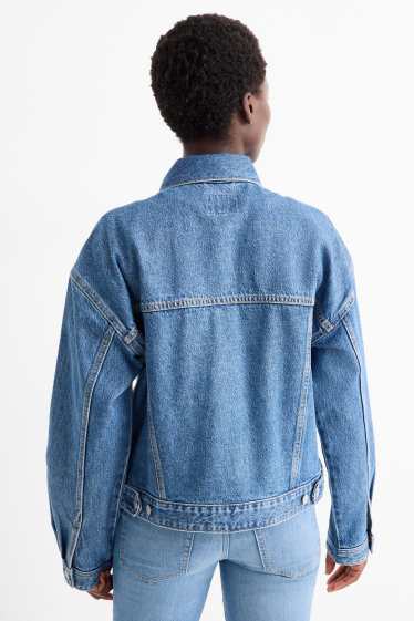 Women - Denim jacket - blue denim