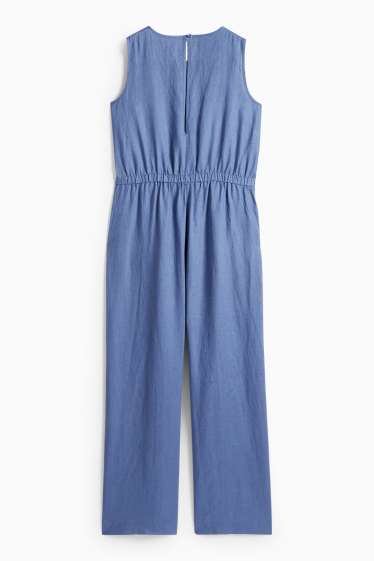 Děti - dívky - Overal - modrá