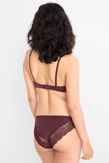 Dámské - Kalhotky - bordeaux