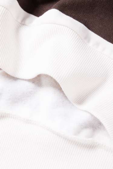 Dámské - Mikina - hnědá/béžová