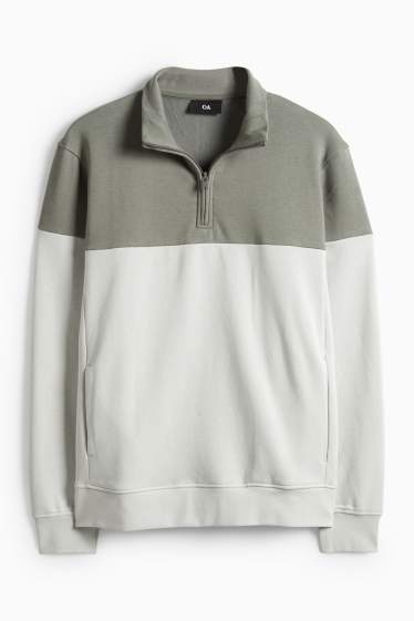 Pánské - Mikina - zelená