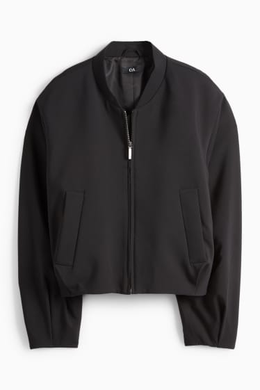 Kobiety - Kurtka typu bomber - czarny