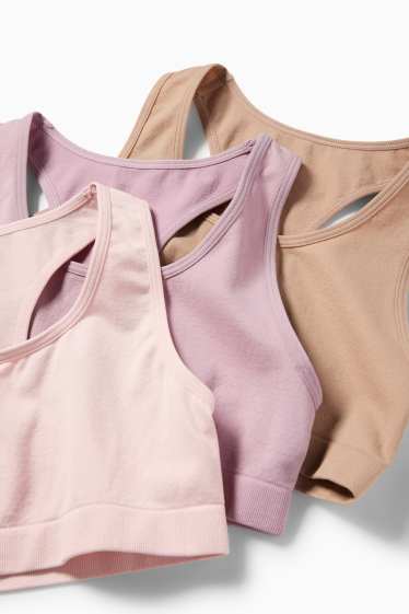 Děti - dívky - Korzet - světle fialová