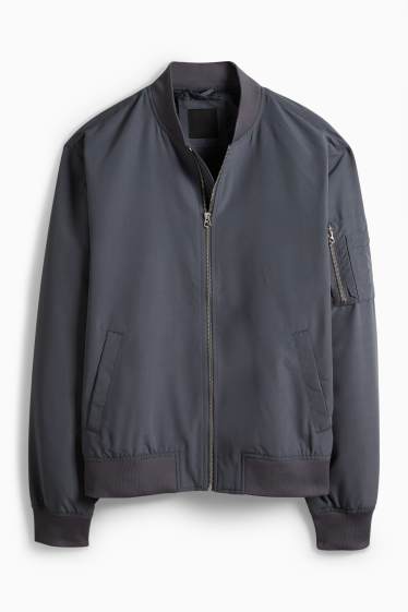 Pánské - Bomber - tmavošedá