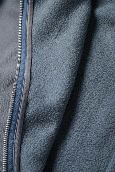Men - Zip-through hoodie - blue