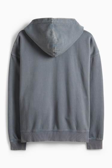 Men - Zip-through hoodie - blue