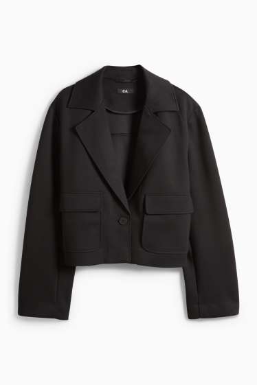 Dámské - Oversized blejzr - černá