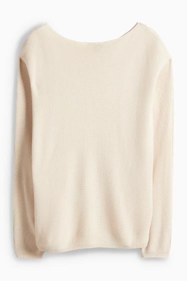 Donna - Pullover - beige chiaro